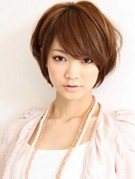 Прически короткие азиатские 30 Best Short Hairstyles for Round Faces Short hair styles for round faces, Roun