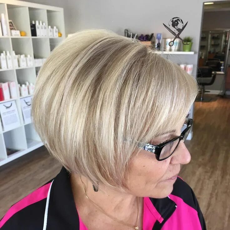 Прически короткие каре 50 лет Instagram photo by Jen Long * Apr 2, 2016 at 3:25am UTC Ash blonde bob, Short ha