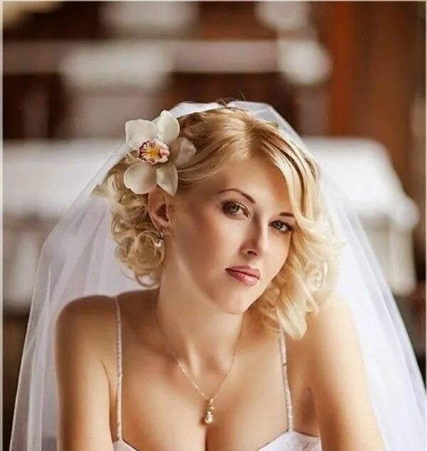 Прически короткие волосы невесты с фатой Women Hairstyle Haircuts: 200+ Beautiful Wedding Hairstyles for Brides in 20... 