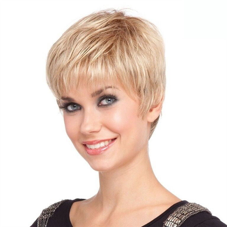 Прически короткие женские редкие волосы Pin on Волосы Short wigs, Short thin hair, Short hair styles