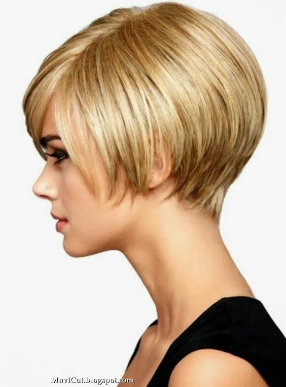 Прически короткое каре фото Top 5 Hairstyles 2014: Retro Hairstyles Inspired - Wedge Haircut Короткие стрижк