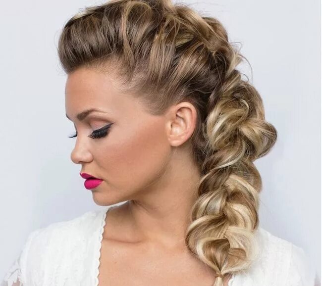 Прически коса фото средний Prom hairstyles for long hair, Braided prom hair, Braided hairstyles 2016