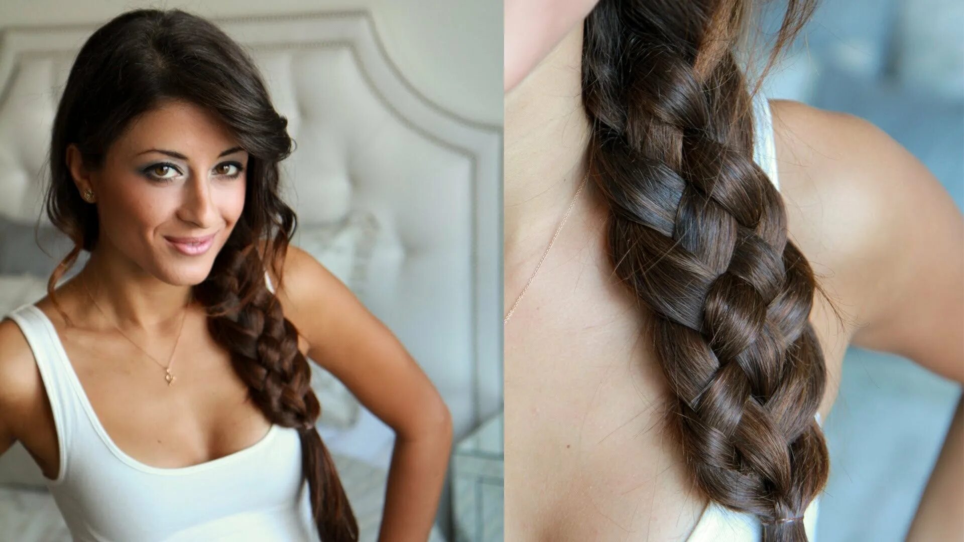 Прически косички на длинные волосы девушкам How to: Five (5) Strand Braid - Luxy ® Hair