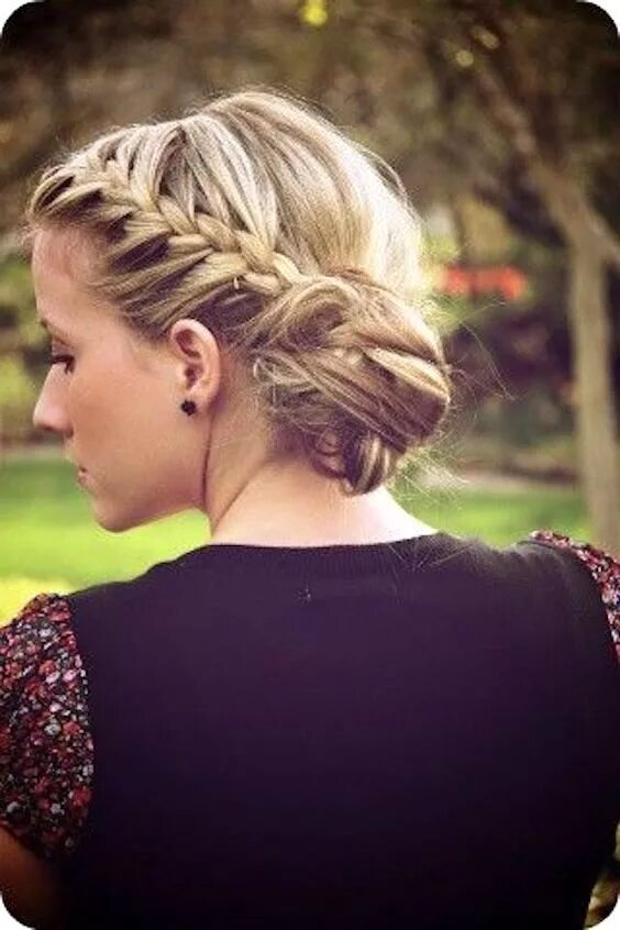 Прически косы короткие волосы Peinados para Fiesta de Noche, Fantásticos y con Paso a Paso Braided hairstyles 