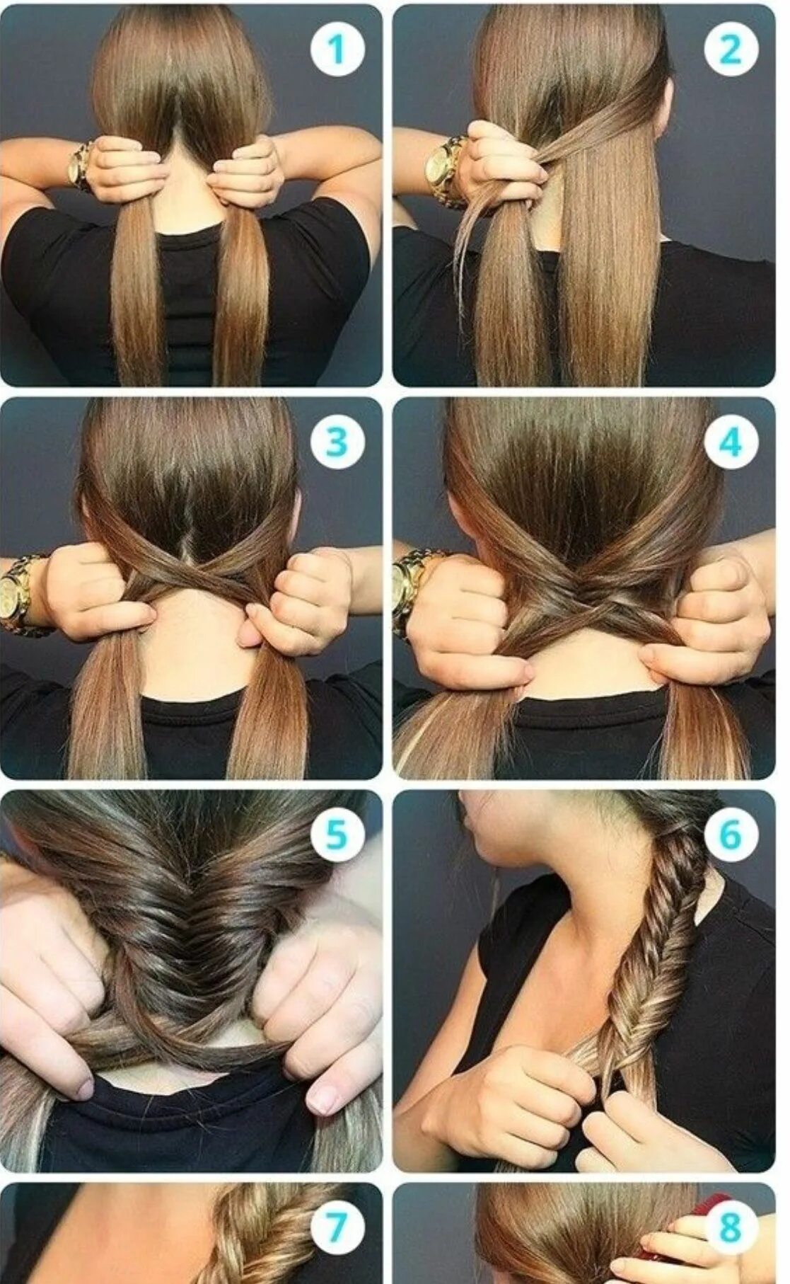 Прически которые можно заплести легкие Pin on Hair styles in 2024 Braids step by step, Hair styles, Diy hairstyles