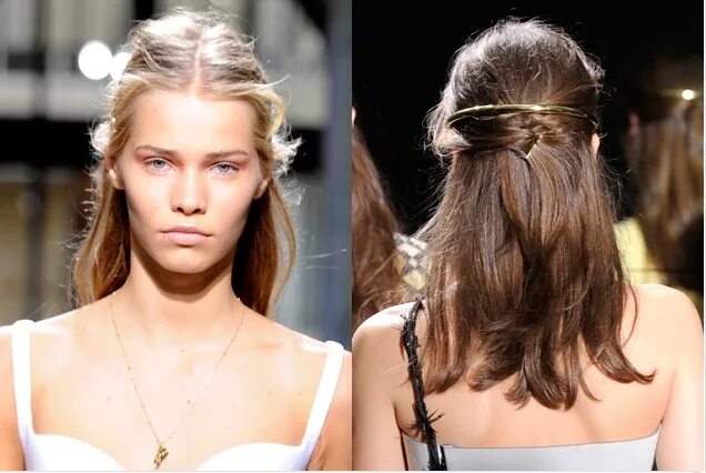 Прически красиво спереди Spring 2013 Hair Trends Hair styles, Hair, Cool hairstyles