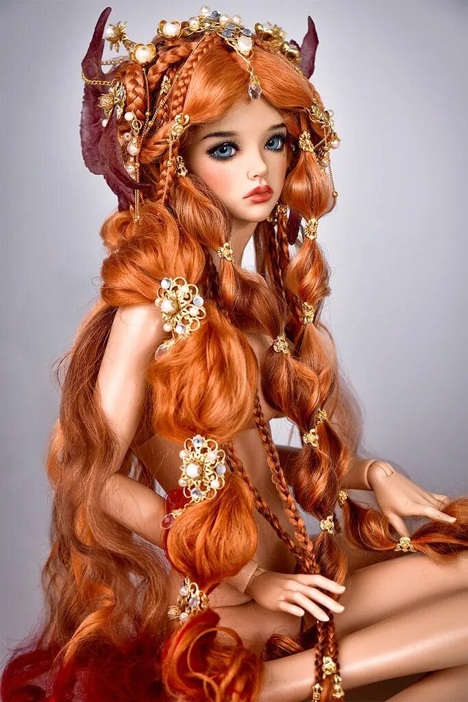 Прически куклам на длинные волосы Pearl dragon Fashion dolls, Doll hair, Beautiful dolls