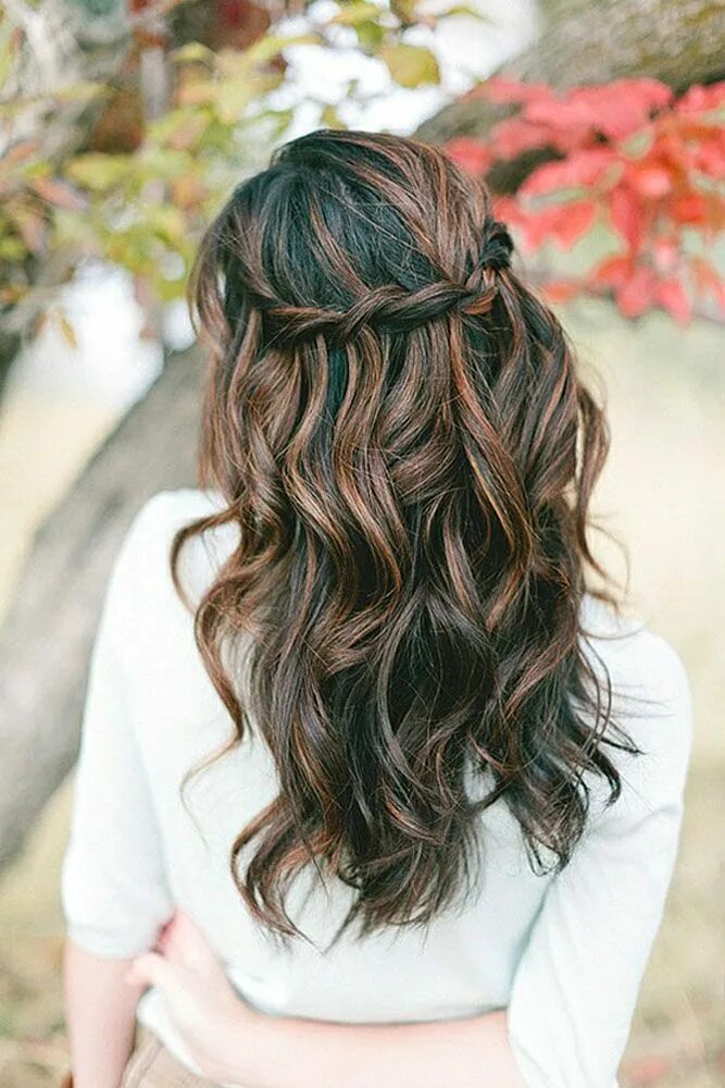 Прически легкие кудри на длинные волосы Wedding Hairstyles For Long Hair: 100+ Ideas All Hair Types Peinados pelo largo,