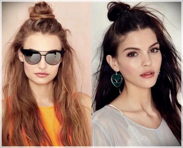 Прически лета 2017 года 90 Hairstyles with Loose Hair 2019 Прически, Заплетенные волосы, Волосы