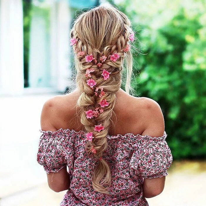 Прически лета фото Hair-Braids-Hairstyle-Inspobyelvirall-Sweden Haar styling, Geflochtene frisuren,