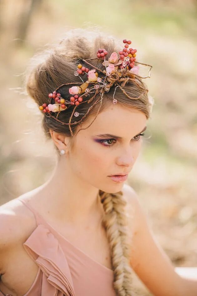 Прически лета фото ♥ Mademoiselle Rose ♥ Hair pieces, Wedding hairstyles, Bridal hair