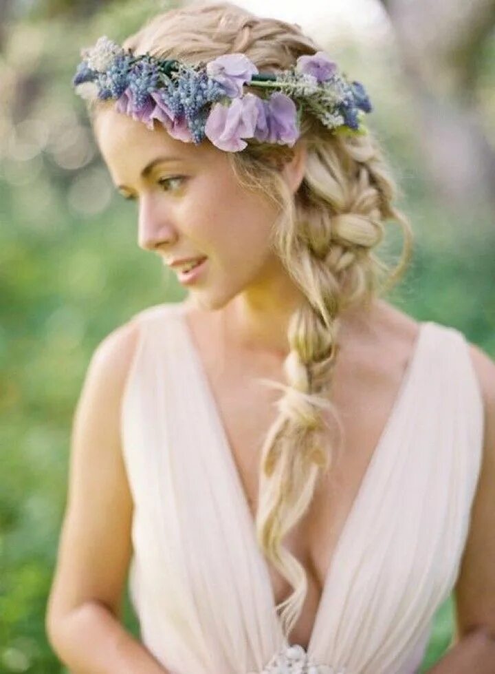 Прически лета фото flower headdress wedding - Google Search Best wedding hairstyles, Trendy wedding