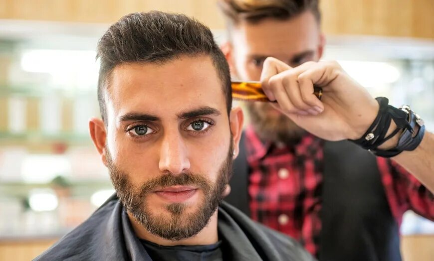 Прически людей One or Three Men's Haircuts - Master Barber & Beauty Shop Groupon