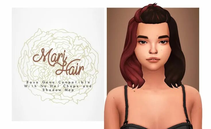 Прически максис DOWNLOAD Alt Sims hair, Mom hairstyles, Sims mods