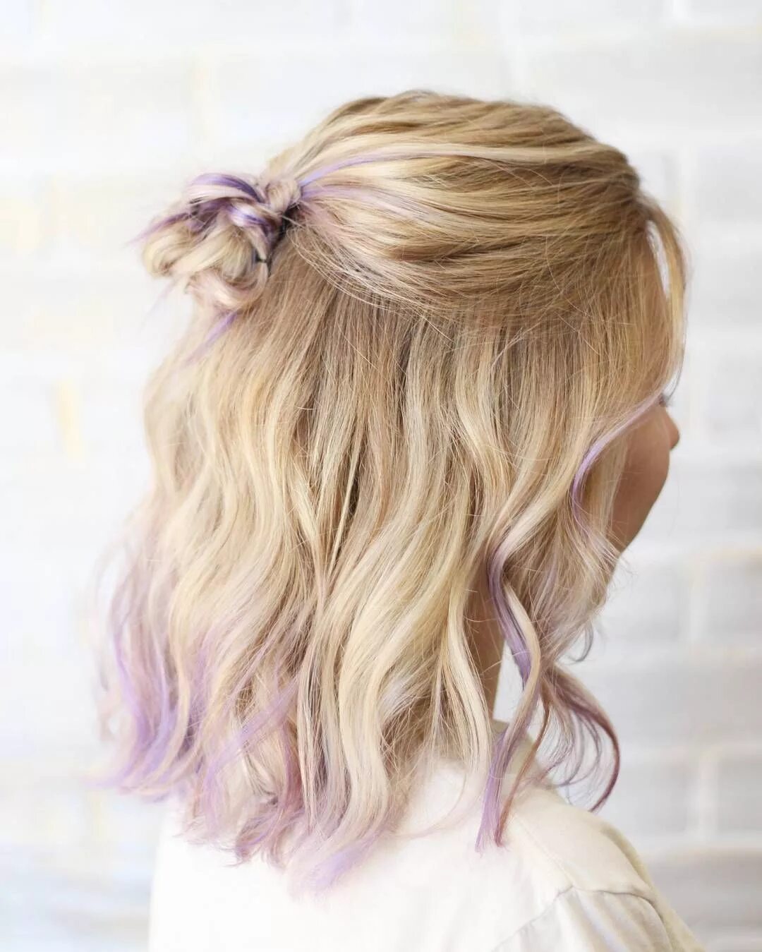 Прически мальвина на средние волосы 40 Alluring Light Purple Hair Color Ideas - Elegance Is Trendy! Medium hair styl