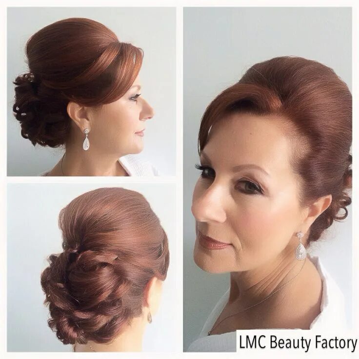 Прически маме на средний волос Pinterest Mom hairstyles, Mom hairstyles short, Quinceanera hairstyles