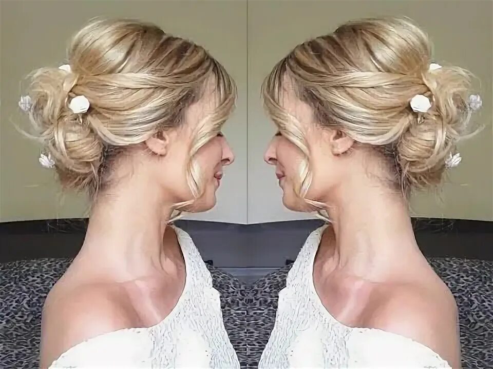 Прически маме на средний волос Wedding Hair Chignon Mariée Moderne - My blog solomon-hairstyles-haircuts.xyz Co