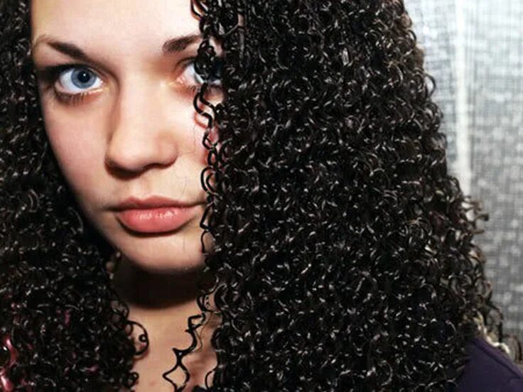 Прически мокрая химия фото Pin auf Perms and Curly Curls