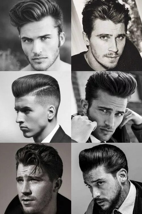 Прически мужские 50х 27 Classic 1950s Men’s Hairstyles For A Cool Retro Look 1950s hairstyles, 1950s 