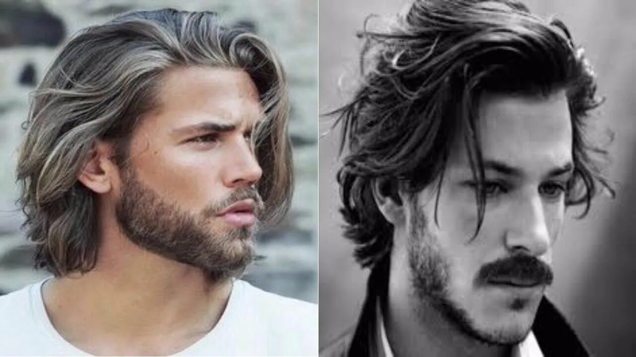 Прически мужские длиные Pin on Hairstyles and Haircuts