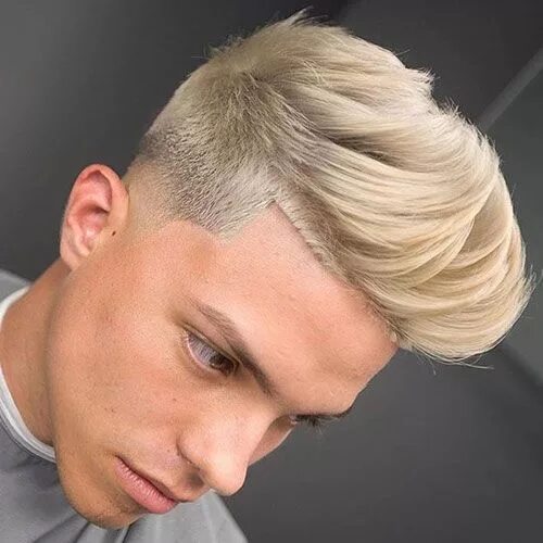 Mens hair in general Men blonde hair, Blonde hair fade, Mens haircuts blonde