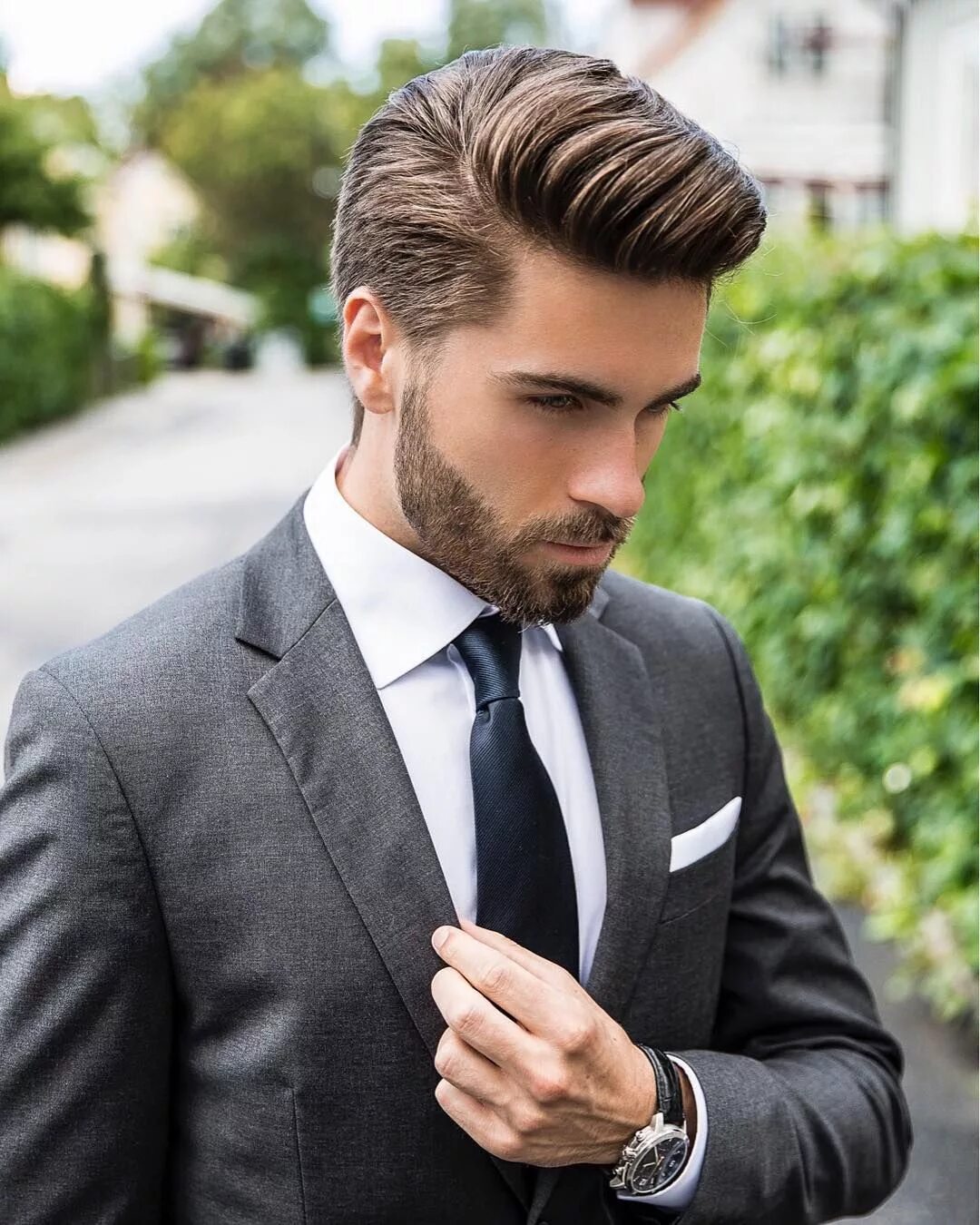 Прически мужские модные для мужчины A K O B * K O N N B J E R Thick hair styles, Mens hairstyles short, Hipster hair