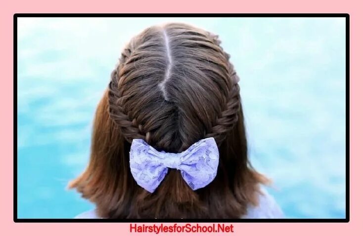 Прически на 1 сентября каре how to make hairstyles with braids for girl step by step #braids #hairstyles #Ea