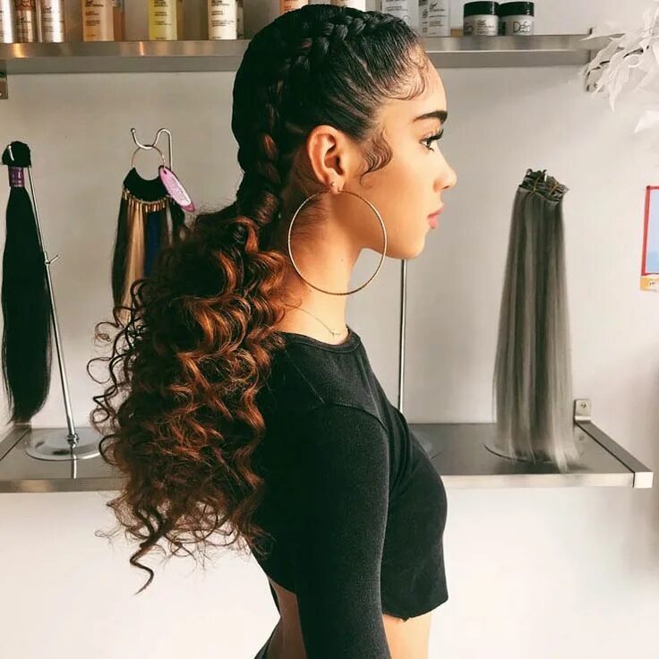 Прически на 2 сентября длинные волосы 5 Ways to Wear the Two Braid Cornrow Style Everyone's Rocking Unruly Two braid h