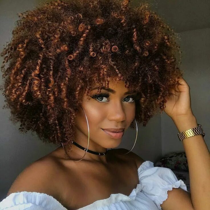 Прически на афро волосы ✨ Pinterest ✨: @baddiebecky21 Bex ♎ Curly hair styles, Natural hair styles, Beau