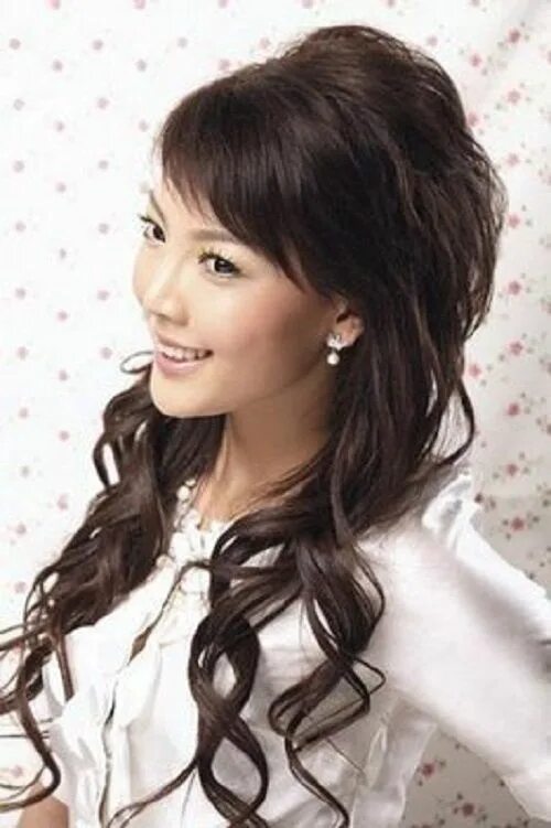 Прически на азиатские волосы long korean hairstyles Different Hairstyles japan Grils korean hairstyle hairsty