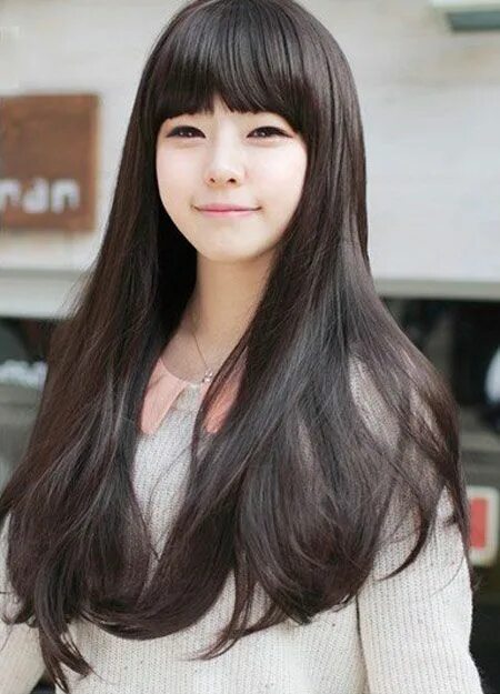 Прически на азиатские волосы The 5 best Korean hairstyles for long hair - The Fashion Time Long hair styles, 