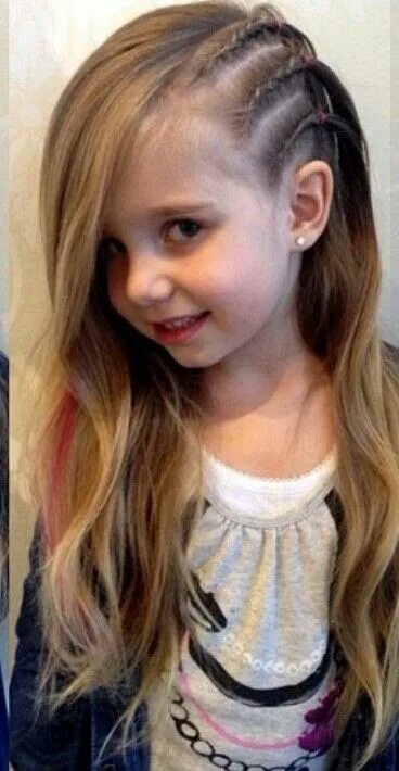 Прически на боку для девочки Pinterest Kids hairstyles, Side hairstyles, Braids for kids