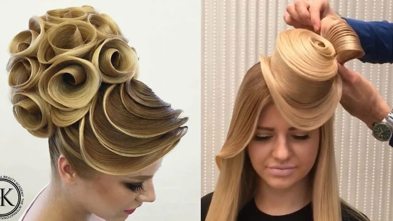 Прически на день рождения на средние Top 10 Amazing Hairstyles Tutorials 2017 - YouTube