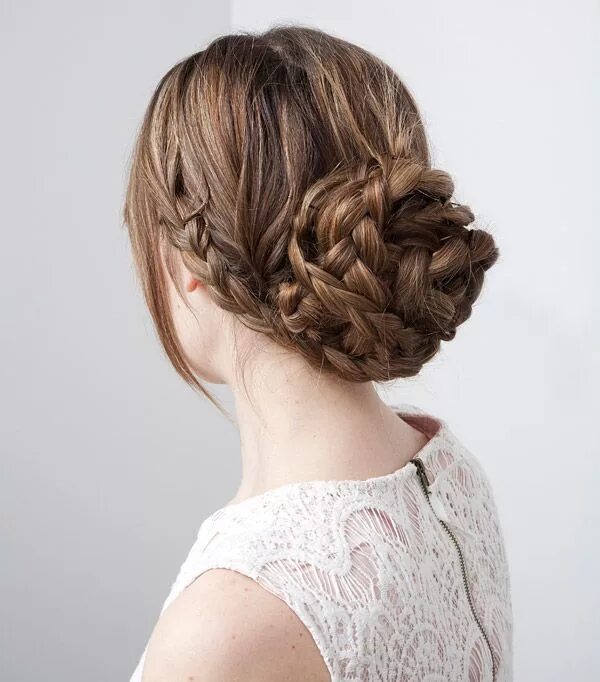 Прически на день учителя Braid Hairs #braids #hairstyles #braidhairstyles Hair braid bun tutorial, Work h