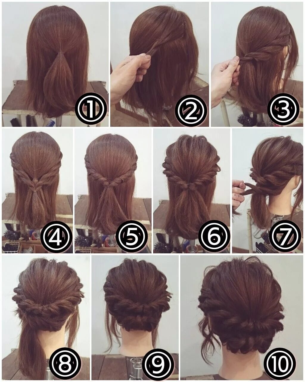 Прически на длинные быстро самой себе @natalia_vozna Long hair styles, Diy hairstyles, Hair styles