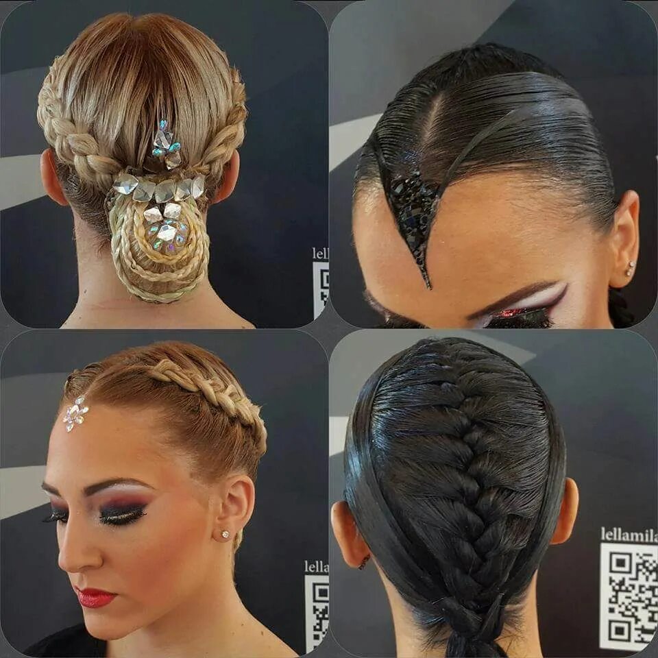 Прически на длинные для танцев Pin by Rachel Bracken on Dance 3 Ballroom hair, Dance hairstyles, Ballroom dance