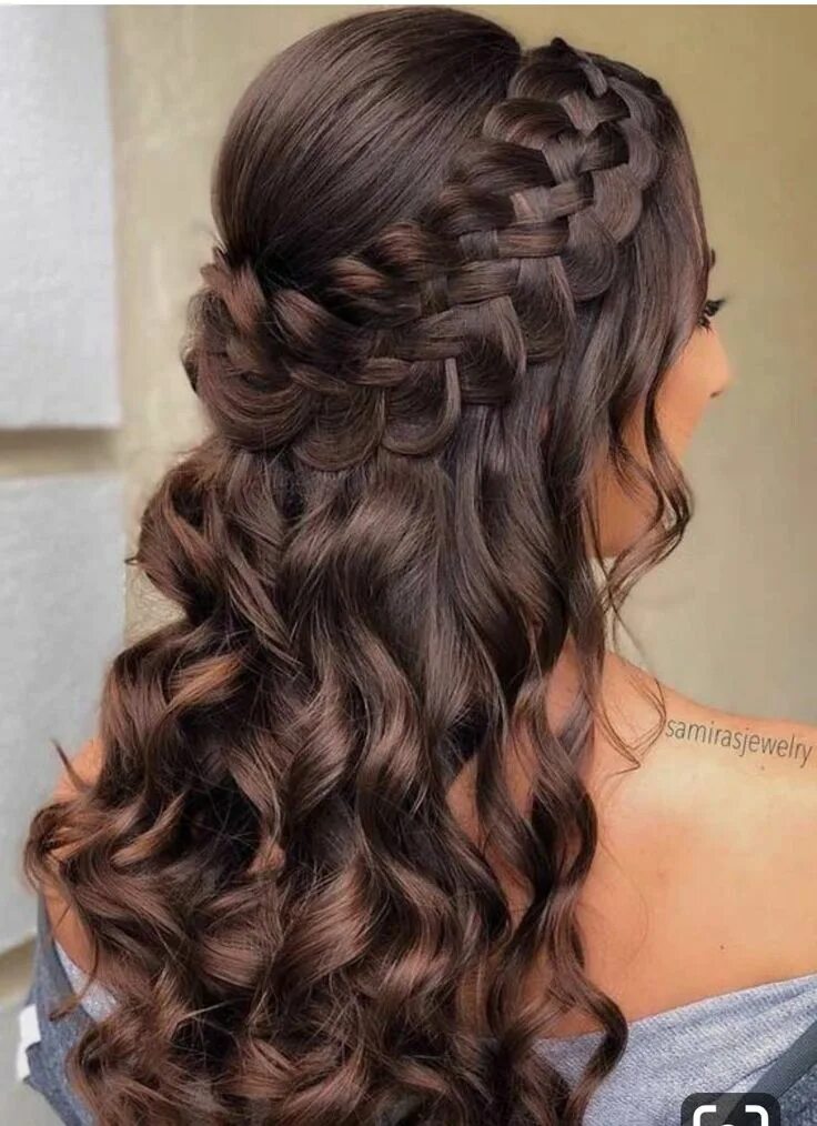 Прически на длинные волосы 15 Pin by Deborah cuciti on Hair styles Side braid hairstyles, Medium hair styles, 