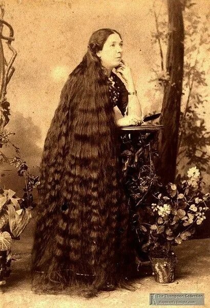 Прически на длинные волосы 19 века 516387_6 Long hair styles, Vintage hairstyles for long hair, Victorian hairstyle