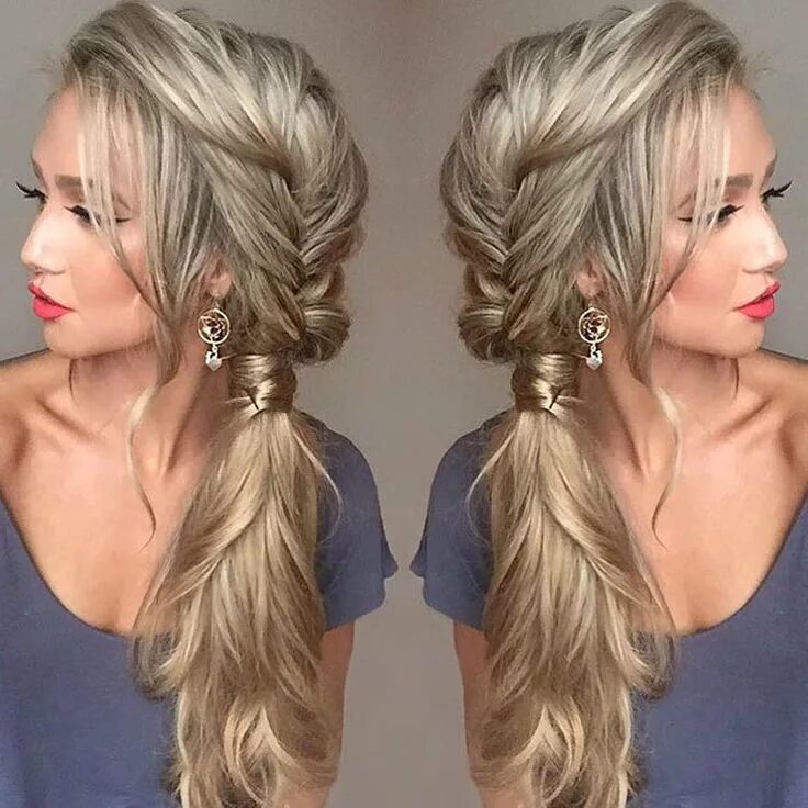 Прически на длинные волосы 40 Luxy Hair on Instagram: "This hairstyle Double tap if you like it ❤ This beauty 