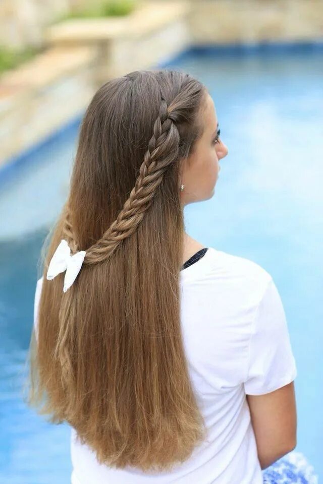 Прически на длинные волосы 5 класс Pin by ♕ ☆ ♡ QueenL ♡ ☆ ♕ on Hair ideas ✨ ✨ Cute blonde hair, Hair styles, Cute 