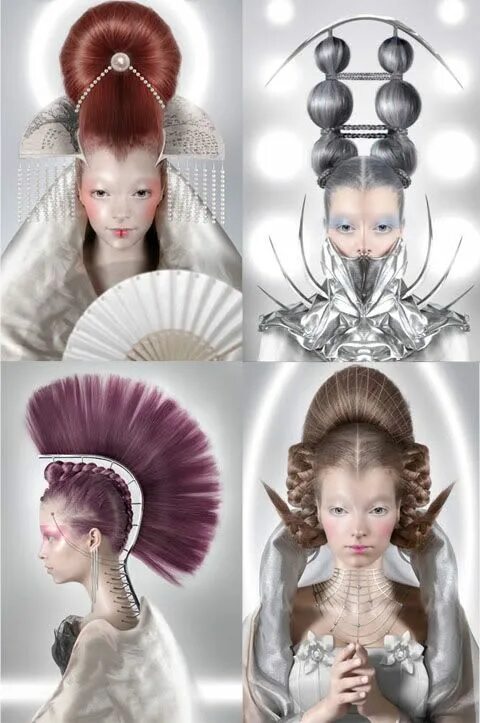 Прически на длинные волосы фантазийные Creative Hair Ideas for Your Next Look