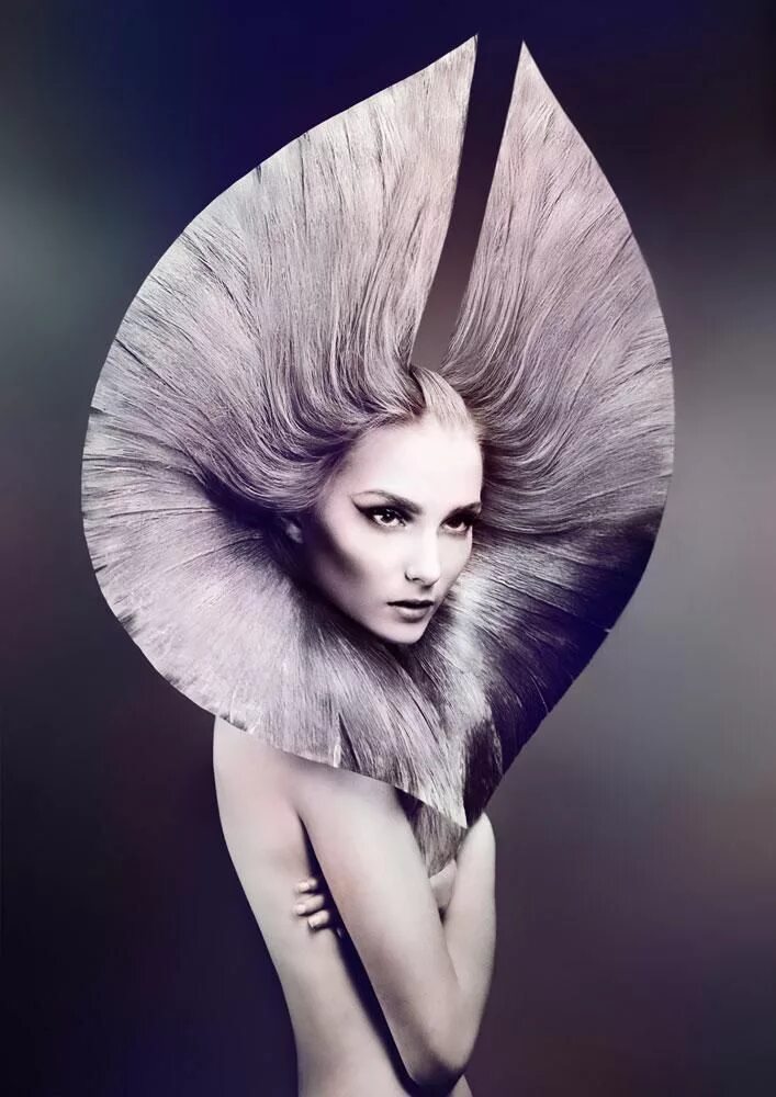 Прически на длинные волосы фантазийные 1:1.618 by 2014 AHFW Avant Garde Hairdresser of the Year Yoshi Su Avant garde ha