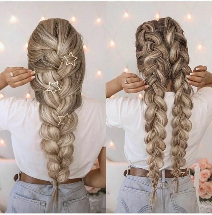 Прически на длинные волосы французские косы Hairstyles Archives - Beauty And Lifestyle Blog French braids tutorial, Braids f