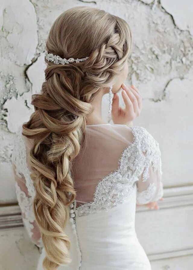 Прически на длинные волосы греческая коса all the beauty things... Hair styles, Wedding hair inspiration, Wedding hairstyl