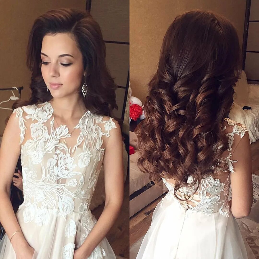 Dobierz fryzurę do sukni ślubnej Unique wedding hairstyles, Long hair styles, Si