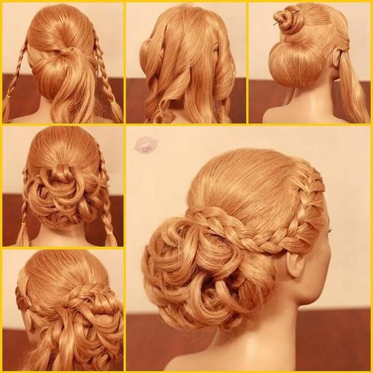 Прически на длинные волосы мастер Pin by CREATIVE CUTS app by Giorgos A on Hairstyles for Women Evening hairstyles