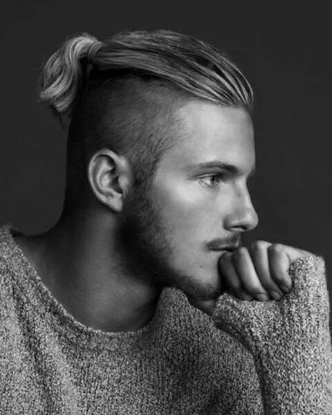 Прически на длинные волосы мужские фото Alexander Ludwig Bjorn Ironside of The Vikings Ponytail hairstyles, Long hair st