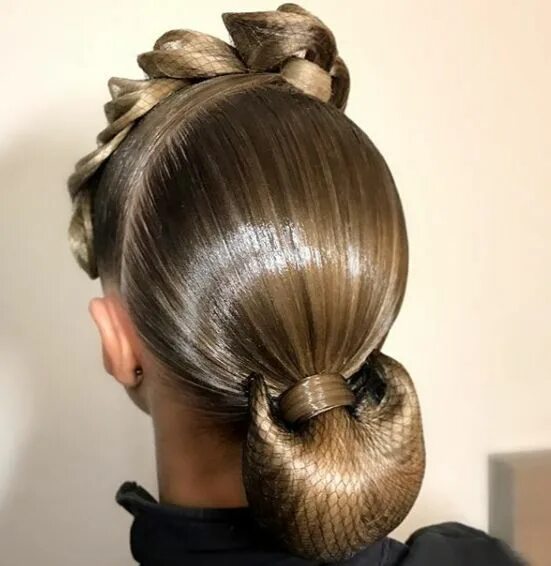 Прически на длинные волосы на танцы Pin on taneční účesy in 2024 Dance hairstyles, Ballroom competition hair, Compet