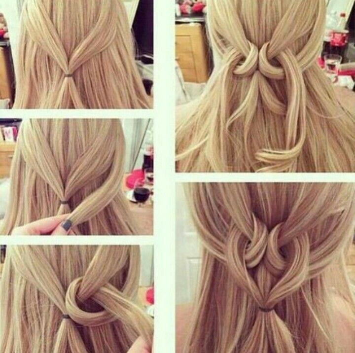 Прически на длинные волосы очень простые Sweet and casual Long hair styles, Hair pictures, Hair hacks