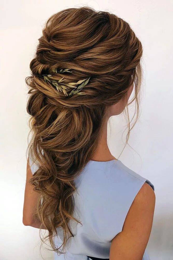 Прически на длинные волосы под платье Half Up Half Down Wedding Hairstyles: Top Looks + Expert Tips Hairdo wedding, Lo